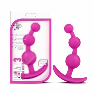 Anal Beads | Be Me 3 Fuchsia 5.25-Inch Anal Plug With Handle Anal Anal Beads