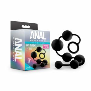 Anal Beads | Black 16-Inch Anal Beads Anal Anal Beads