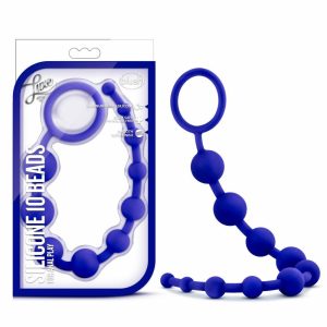 Anal Beads | Indigo 12.5-Inch Anal Beads Anal Anal Beads