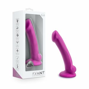 Artisan | Ergo Mini Violet D9: Artisan 7 Inch Thin Dildo with Suction Cup Base – Elegantly Made with Smooth Ultrasilk® Purio™ Silicone Artisan Artisan