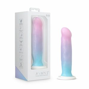 Artisan | Lucky D17: Artisan 8 Inch Dildo with Suction Cup Base – Elegantly Made with Smooth Ultrasilk® Purio™ Silicone Dildos Artisan