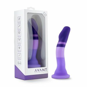 Artisan | Purple Rain D2: Artisan 7 Inch Curved G-Spot Dildo with Suction Cup Base – Elegantly Made with Smooth Ultrasilk® Purio™ Silicone Artisan Artisan