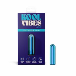 Bullet Vibrators | Discreet & Travel-Friendly Mini Bullet Vibrator – 10 Vibration Modes Clitoral Stimulator – Blueberry Bullet Vibrators Bullet Vibrators