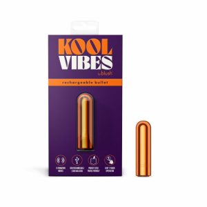 Bullet Vibrators | Discreet & Travel-Friendly Mini Bullet Vibrator – 10 Vibration Modes Clitoral Stimulator – Tangerine Bullet Vibrators Bullet Vibrators