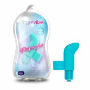 Bullet Vibrators | Finger Vibe Blue 3.5-Inch Vibrating Bullet Bullet Vibrators Bullet Vibrators