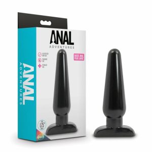 Butt Plugs | Basic Black 6.5-Inch Anal Plug Anal Butt Plugs