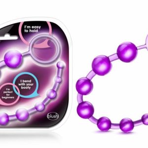 Butt Plugs | Basic Purple 12.70-Inch Anal Beads Anal Butt Plugs