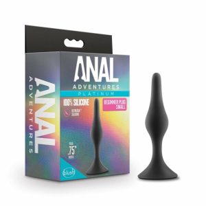 Butt Plugs | Beginner Black 3.25-Inch Anal Plug Anal Butt Plugs