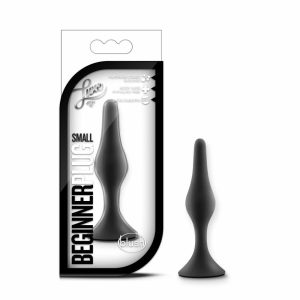 Butt Plugs | Beginner Black 3.25-Inch Anal Plug With Suction Cup Base Anal Butt Plugs