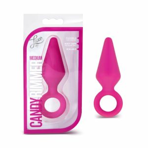 Butt Plugs | Candy Rimmer Fuchsia 4.5-Inch Anal Plug Anal Butt Plugs