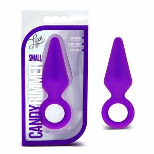 Butt Plugs | Candy Rimmer Purple 3-Inch Anal Plug Anal Butt Plugs