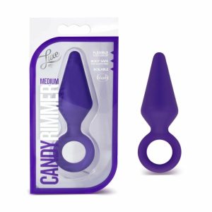 Butt Plugs | Candy Rimmer Purple 4.5-Inch Anal Plug Anal Butt Plugs