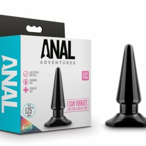 Butt Plugs | Easy Black 4-Inch Anal Plug Anal Butt Plugs