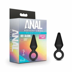 Butt Plugs | Loop Black 3-Inch Anal Plug Anal Butt Plugs