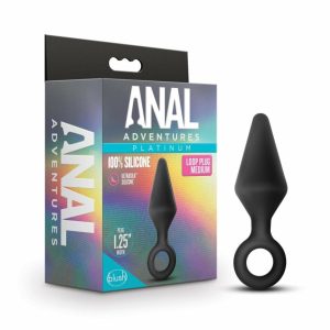 Butt Plugs | Loop Black 4.5-Inch Anal Plug Anal Butt Plugs