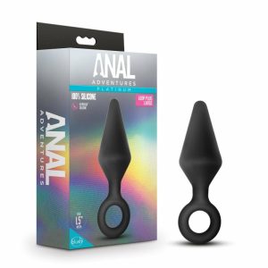 Butt Plugs | Loop Black 5.25-Inch Anal Plug Anal Butt Plugs