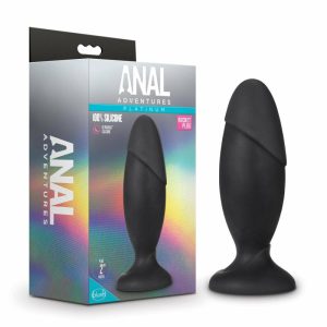 Butt Plugs | Rocket Black 6.5-Inch Anal Plug Anal Butt Plugs