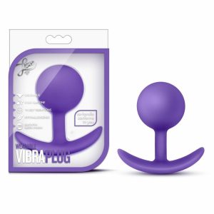 Butt Plugs | Wearable Vibra Purple 3.5-Inch Anal Plug Anal Butt Plugs