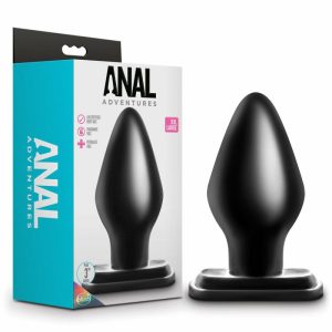 Butt Plugs | XXL Black 6-Inch Anal Plug Anal Butt Plugs