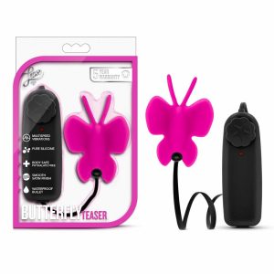 Clitoris Stimulation | Butterfly Teaser Fuchsia 3-Inch Vibrating Bullet Clitoris Stimulation Clitoris Stimulation