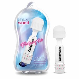 Clitoris Stimulation | Cutey Wand White Vibrating Mini Massage Wand Clitoris Stimulation Clitoris Stimulation