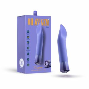 Clitoris Stimulation | Enrapture: 6.5 Inch Warming Clitoral Vibrator in Tanzanite with Powerful RumboTech™ Technology Clitoris Stimulation Clitoris Stimulation