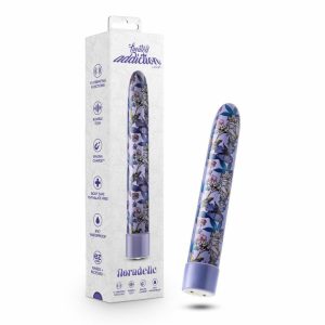 Clitoris Stimulation | Floradelic Slimline Purple Vibrator with Powerful RumboTech™ Technology Clitoris Stimulation Clitoris Stimulation