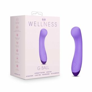 Clitoris Stimulation | G Ball G-Spot Purple UltraSilk® Vibrator – Made with Puria™ Silicone Clitoris Stimulation Clitoris Stimulation