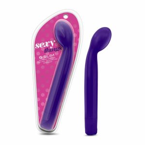 Clitoris Stimulation | G Slim G-Spot Purple 8.5-Inch Vibrator Clitoris Stimulation Clitoris Stimulation