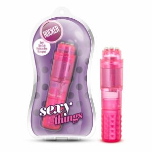 Clitoris Stimulation | Rocker Pink 4-Inch Vibrating Mini Vibrator Clitoris Stimulation Clitoris Stimulation