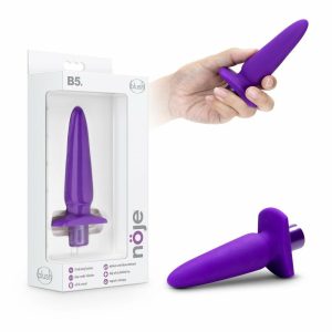 Couple’s Vibrators | B5 Iris 5.5-Inch Vibrating Rechargeable Anal Plug Couple's Vibrators Couple's Vibrators