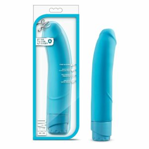 Couple’s Vibrators | Beau G-Spot Blue 8.5-Inch Long Vibrating Dildo Couple's Vibrators Couple's Vibrators