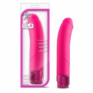 Couple’s Vibrators | Beau G-Spot Pink 8.5-Inch Long Vibrating Dildo Couple's Vibrators Couple's Vibrators