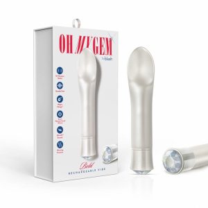 Couple’s Vibrators | Bold: 6.5 Inch Warming Clitoral Vibrator in Diamond with Powerful RumboTech™ Technology Couple's Vibrators Couple's Vibrators