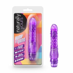 Couple’s Vibrators | Bump n Grind Realistic Purple 6.25-Inch Vibrator Couple's Vibrators Couple's Vibrators