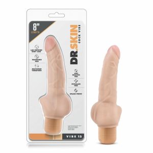 Couple’s Vibrators | Cock Vibe 12 Realistic Beige 8-Inch Long Vibrating Dildo Couple's Vibrators Couple's Vibrators