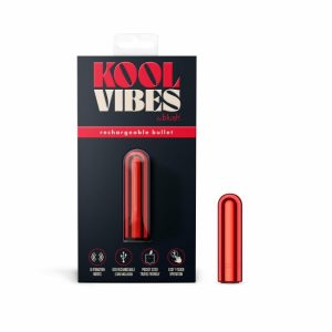 Couple’s Vibrators | Discreet & Travel-Friendly Mini Bullet Vibrator – 10 Vibration Modes Clitoral Stimulator – Cherry Couple's Vibrators Couple's Vibrators