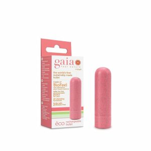 Couple’s Vibrators | Eco Rechargeable: Plant-Based 3″ Smooth Multispeed Bullet Vibrator in Coral – Made from Sustainable BioFeel™ Couple's Vibrators Couple's Vibrators