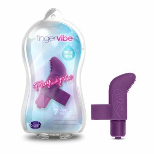 Couple’s Vibrators | Finger Vibe Purple 3.5-Inch Vibrating Bullet Couple's Vibrators Couple's Vibrators