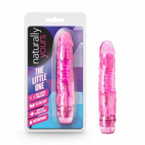 Couple’s Vibrators | The Little One Pink 6.70-Inch Long Vibrating Dildo Couple's Vibrators Couple's Vibrators