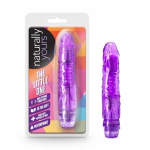 Couple’s Vibrators | The Little One Purple 6.70-Inch Long Vibrating Dildo Couple's Vibrators Couple's Vibrators