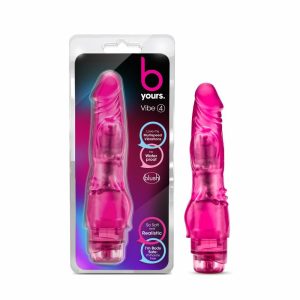 Couple’s Vibrators | Vibe #4 Realistic Pink 8-Inch Long Vibrating Dildo Couple's Vibrators Couple's Vibrators