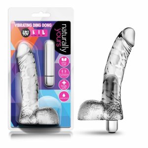 Couple’s Vibrators | Vibrating Ding Dong Clear 6.5-Inch Vibrator Couple's Vibrators Couple's Vibrators