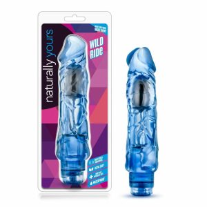 Couple’s Vibrators | Wild Ride Realistic Blue 9-Inch Vibrator Couple's Vibrators Couple's Vibrators