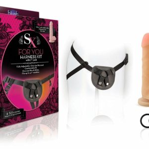 Dildo Harness | Harness Kit with 7-Inch Long Cock Black Dildo Harness Dildo Harness