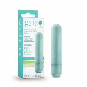 Eco-Friendly Vibrators | Eco Bullet: Plant-Based 4″ Smooth Waterproof Bullet Vibrator in Aqua – Made from Sustainable BioFeel™ Eco-Friendly Vibrators Eco-Friendly Vibrators