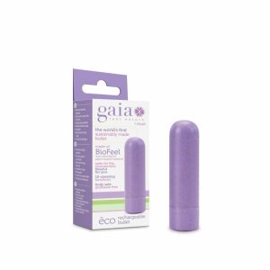 Eco-Friendly Vibrators | Eco Rechargeable: Plant-Based 3″ Smooth Multispeed Bullet Vibrator in Lilac – Made from Sustainable BioFeel™ Vibrators Eco-Friendly Vibrators