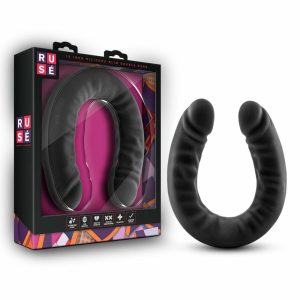 G-Spot Stimulation | Silicone Double Headed Dildo G-Spot Black 18-Inch Long Double Dildo Dildos G-Spot Stimulation