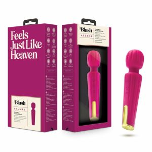 Massage Wands | Allana Velvet 20 Function Vibrating Massage Wand With RumboTech™ Massage Wands Massage Wands