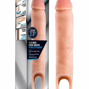 Penis Extenders | 2.5-Inch Penis Extender – Realistic Design with Secure Fit Strap For Penis Penis Extenders